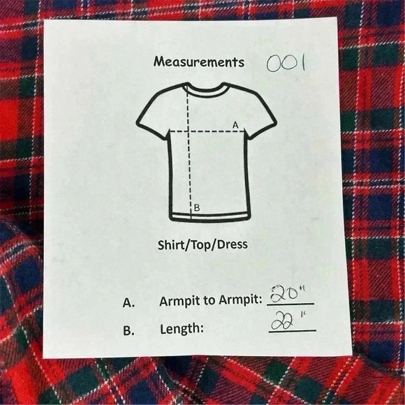 Lucky Brand Women's Plaid Flannel Button-Up Shirt Red Size S - Picture 9 of 9